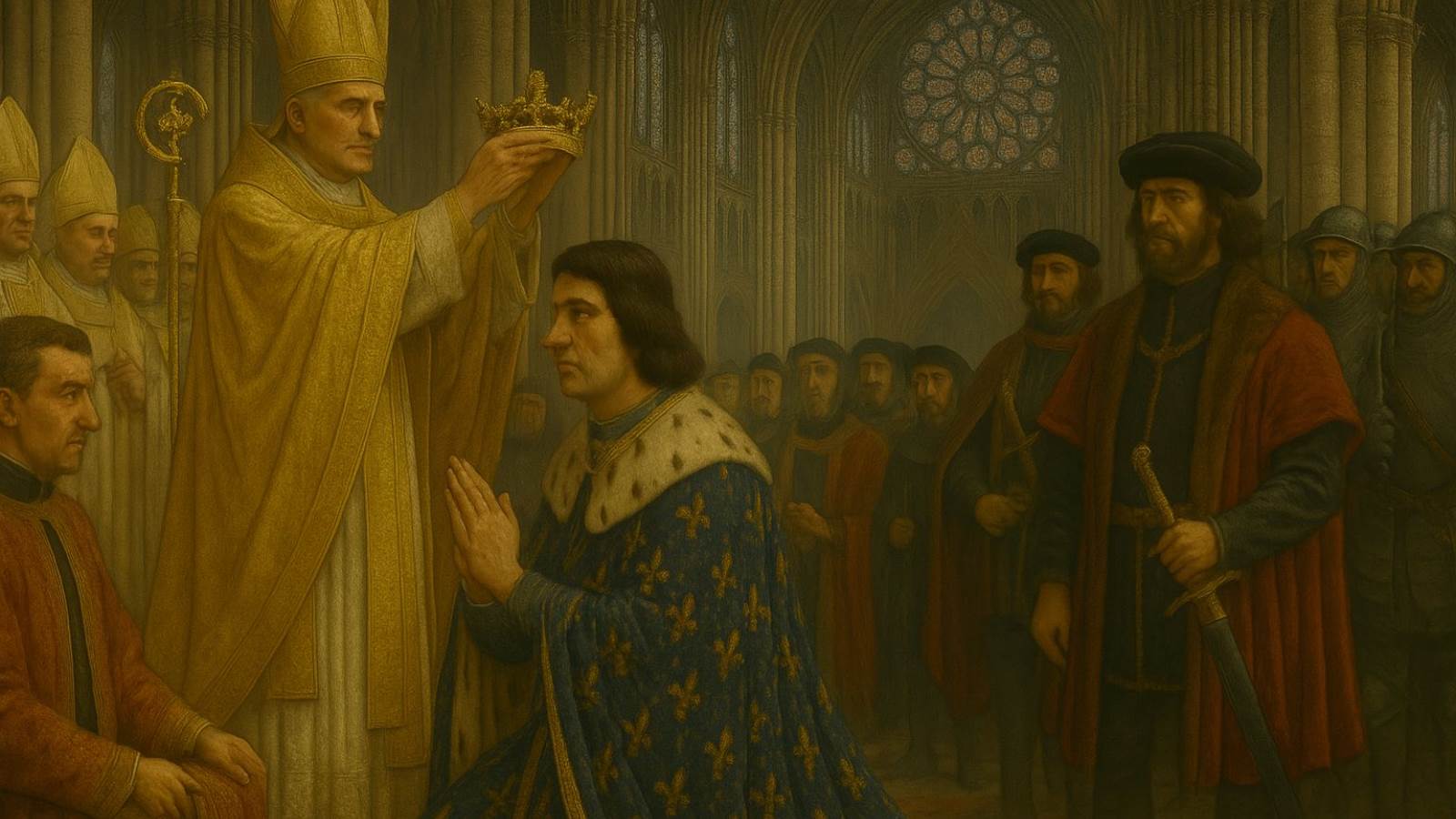 The Coronation of Louis XI, France's Craftiest King
