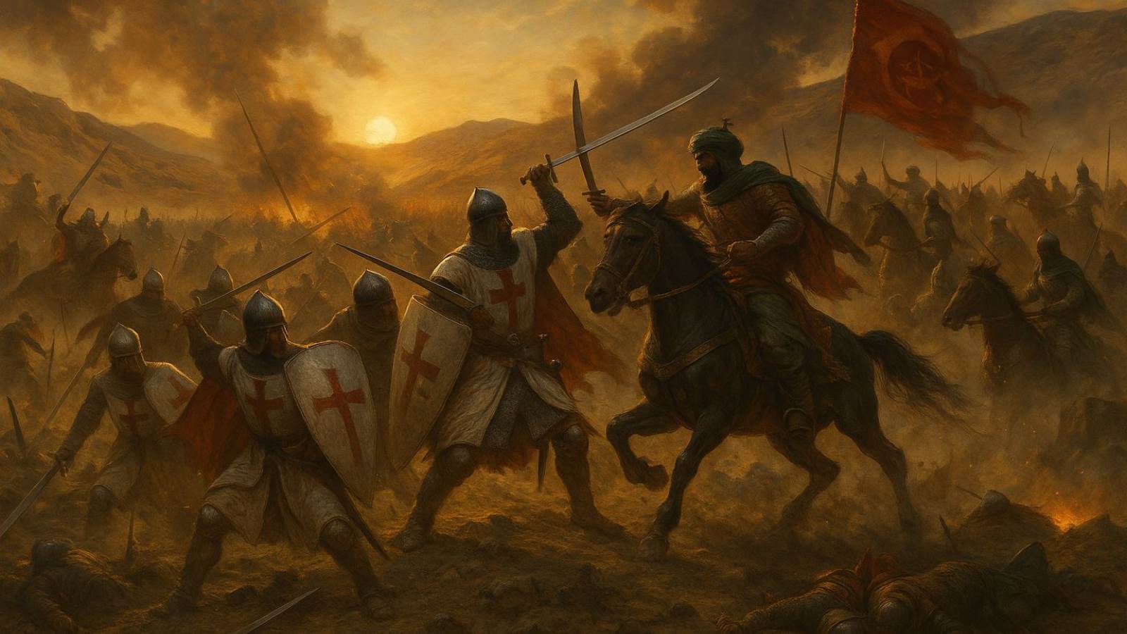 The Battle of Hattin – Saladin’s Pivotal Victory Over the Crusade