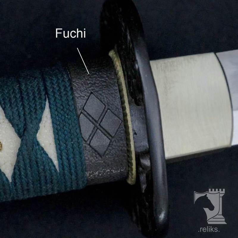 Fuchi Is The Metal Collar Fitted At The Front Of The Tsuka Or Handle, Of A Japanese Sword