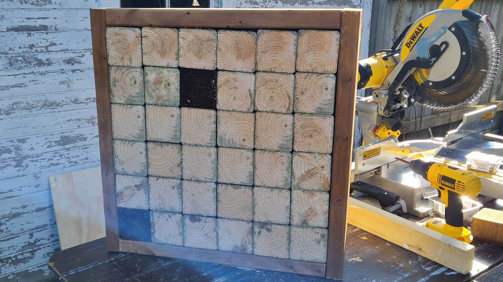 6 Simple Steps to Build an End Grain Throwing Knife Target Board