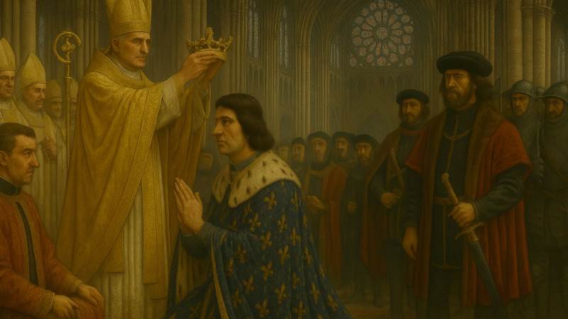 The Coronation of Louis XI France's Craftiest King
