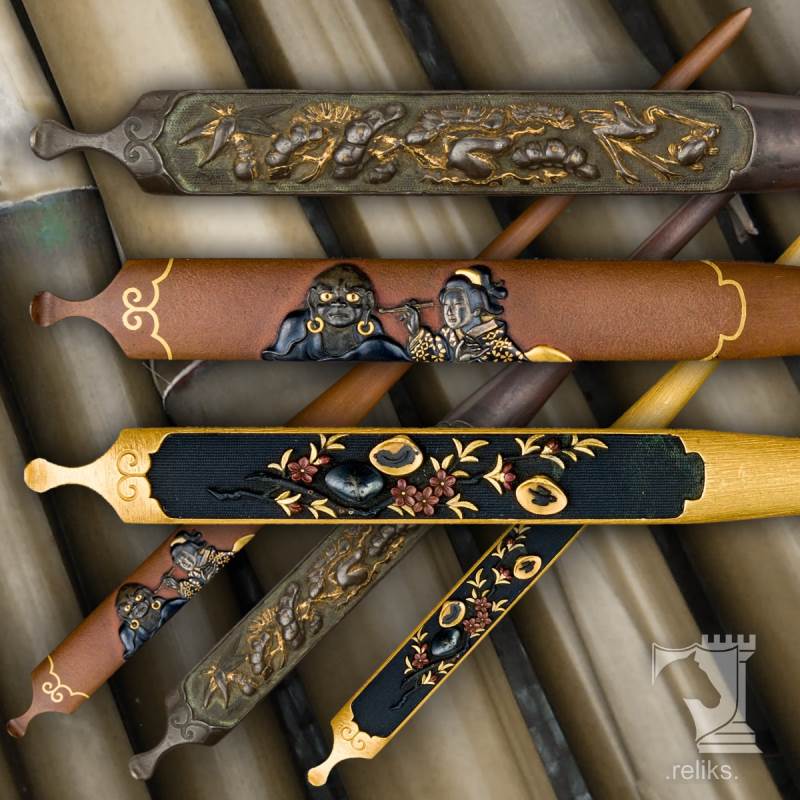 Antique, Original Kogai Utility Pieces*