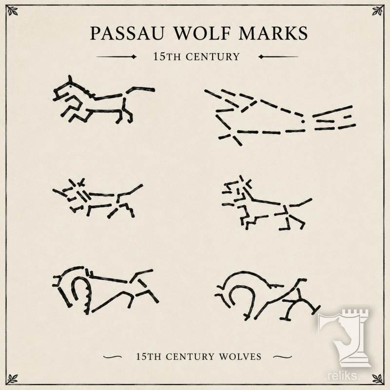 Passau 15Thc Wolf Marks