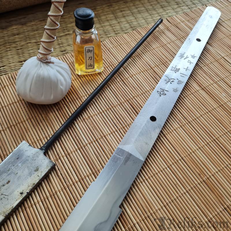 Stick Tang (Left), 3/4 Or Full Tang (Right)