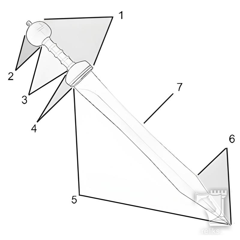 The Parts Of A Roman Gladius