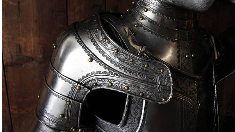The Medieval Suit of Armour...