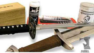 Sword Maintenance - Whetstones, Sharpening Kits, Waxes, etc.