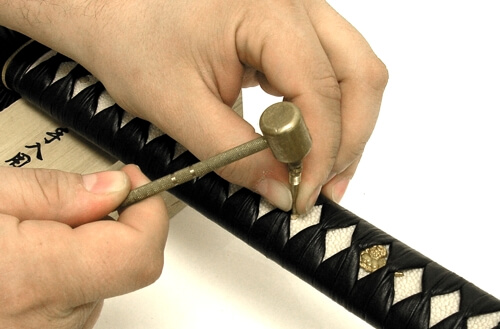 mekugi Bamboo peg for Japanese full tang samurai swords tang handle fixed 