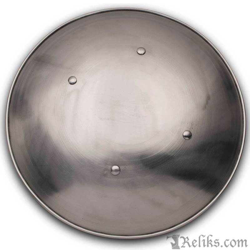 round metal buckler shield