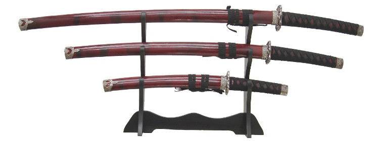 Red Katana Set