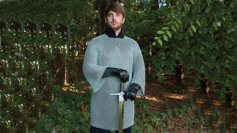 Butted Steel Chainmail Shirt