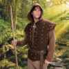locksley quilted sleeveless gambeson