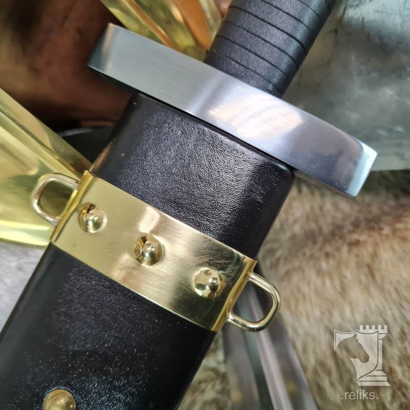 hoplite scabbard brass mounting rings