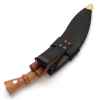 kukri with leather scabbard