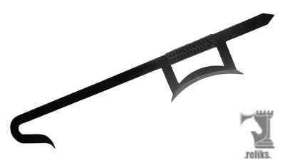 Chinese Hook Swords - Black
