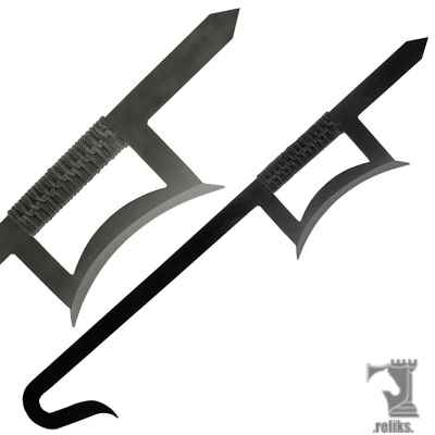 Chinese Hook Swords - Black