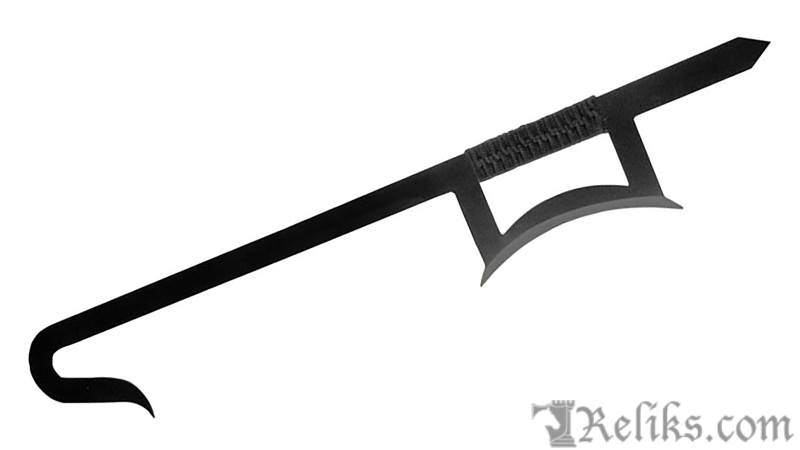 Chinese Hook Swords - Black