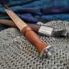 wood handle primitive dirk