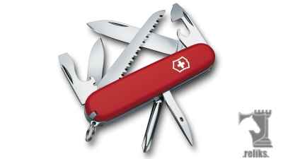 Hiker Red Knife