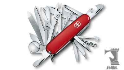 Swisschamp Red Knife