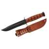 kabar short utility knife serrated