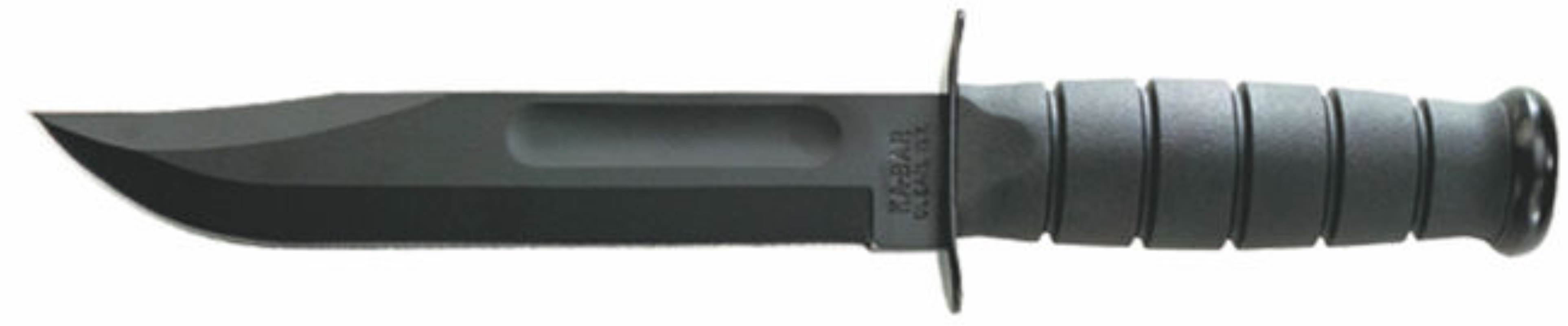 Black Fixed Blade Knife