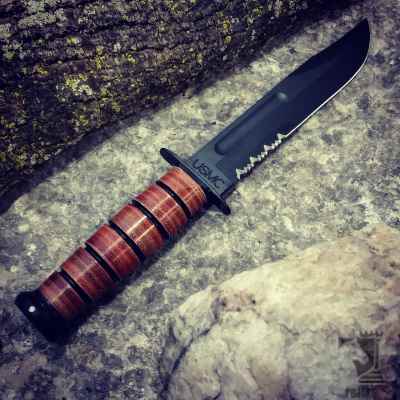 USMC Serrated Knife