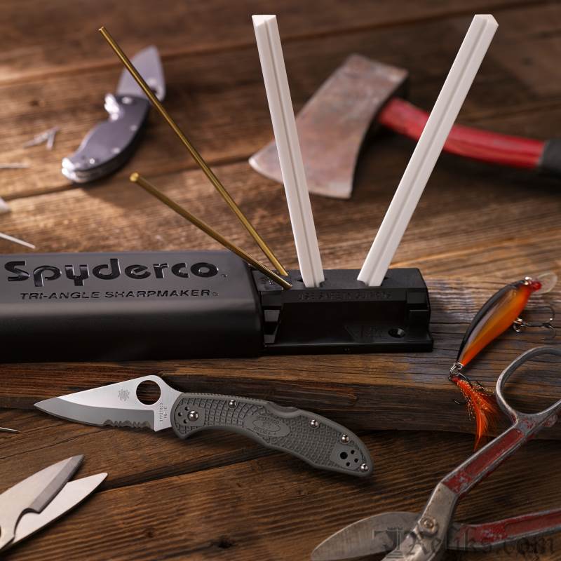 spyderco knife sharpener
