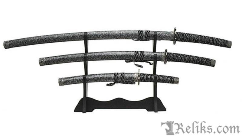 Marbled Samurai Sword Set