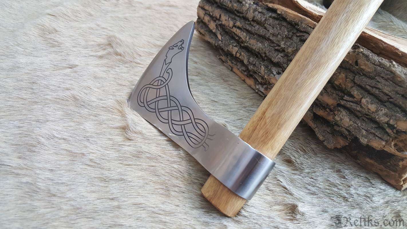 Forged Viking Axe