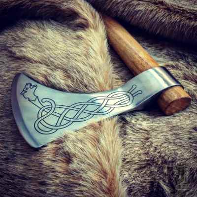 Dragon Viking Axe