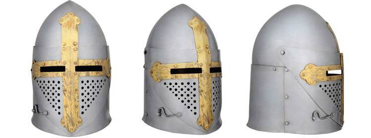 Functional Padded Pot Helmet with Visor 