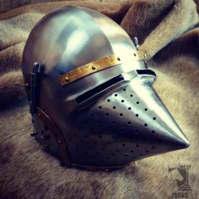 Houndskull Bascinet Helmet