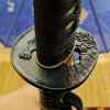 lion dog tsuba front