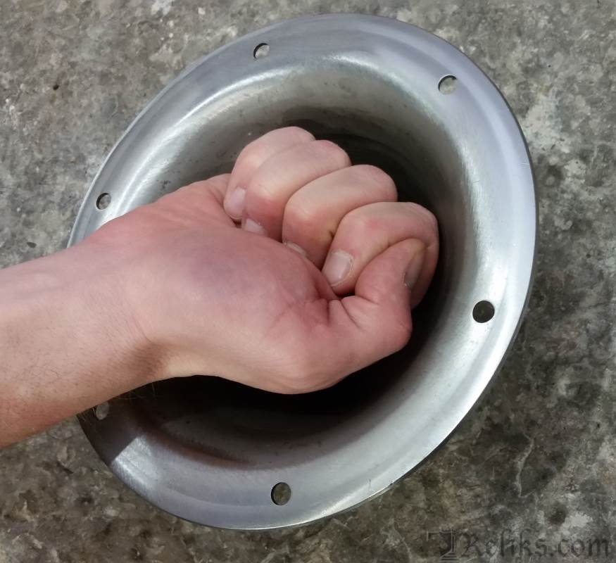 large boss fits hand