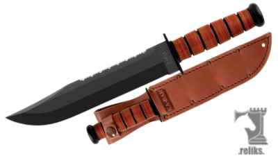 Big Brother Knife - Leather Handle