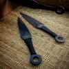 ringed throwing knives