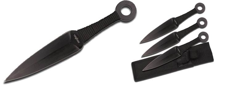 Ringed Throwing Knives