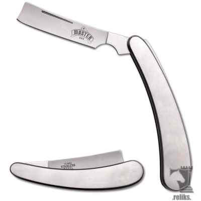 Stainless Folding Razor Pocket Knife