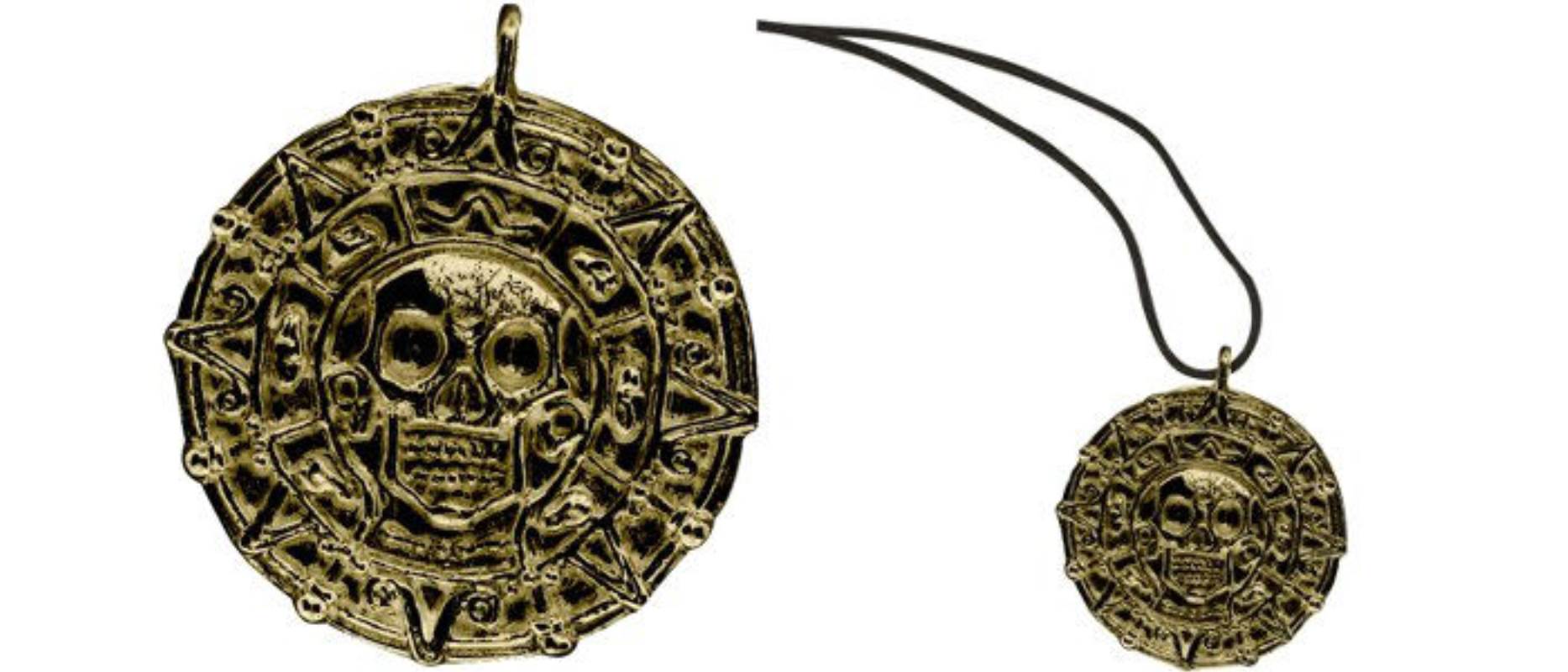 Aztec Coin Necklace