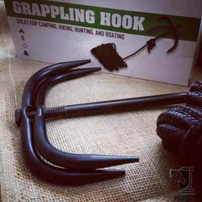 Folding Ninja Grappling Hook