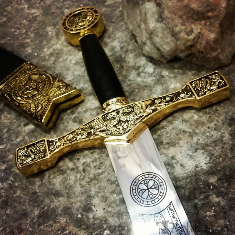 King Arthur Excalibur Sword - Decorative Fantasy Swords at Reliks.com