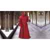 maroon monks robe