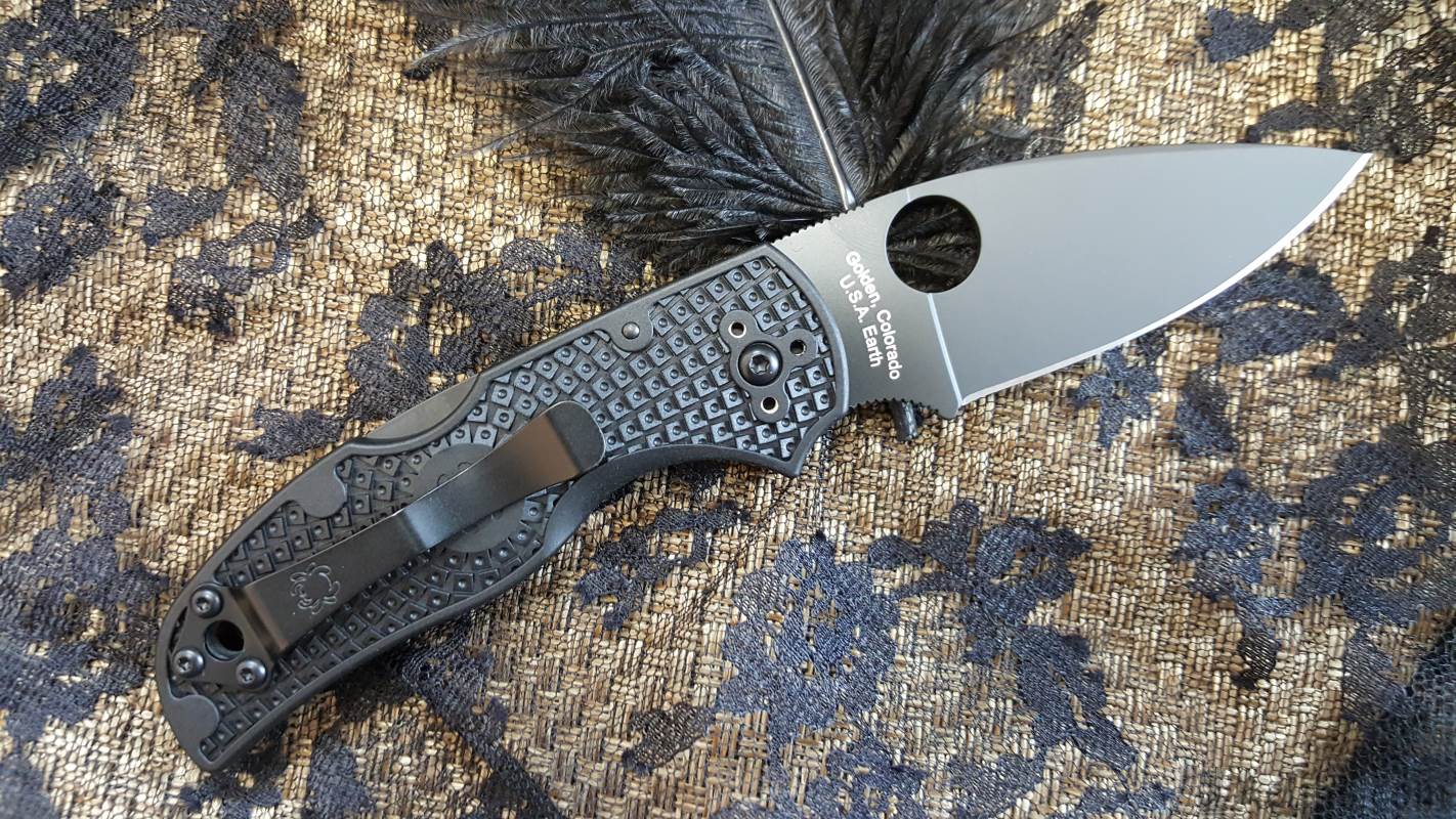 Black Blade Native Knife