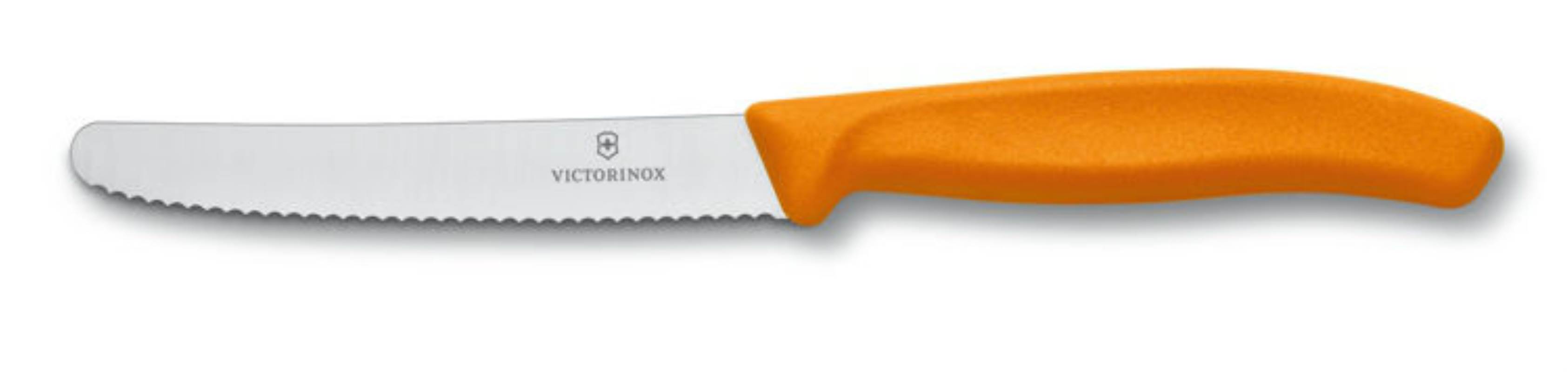 Orange Serrated Edge Utility Knife