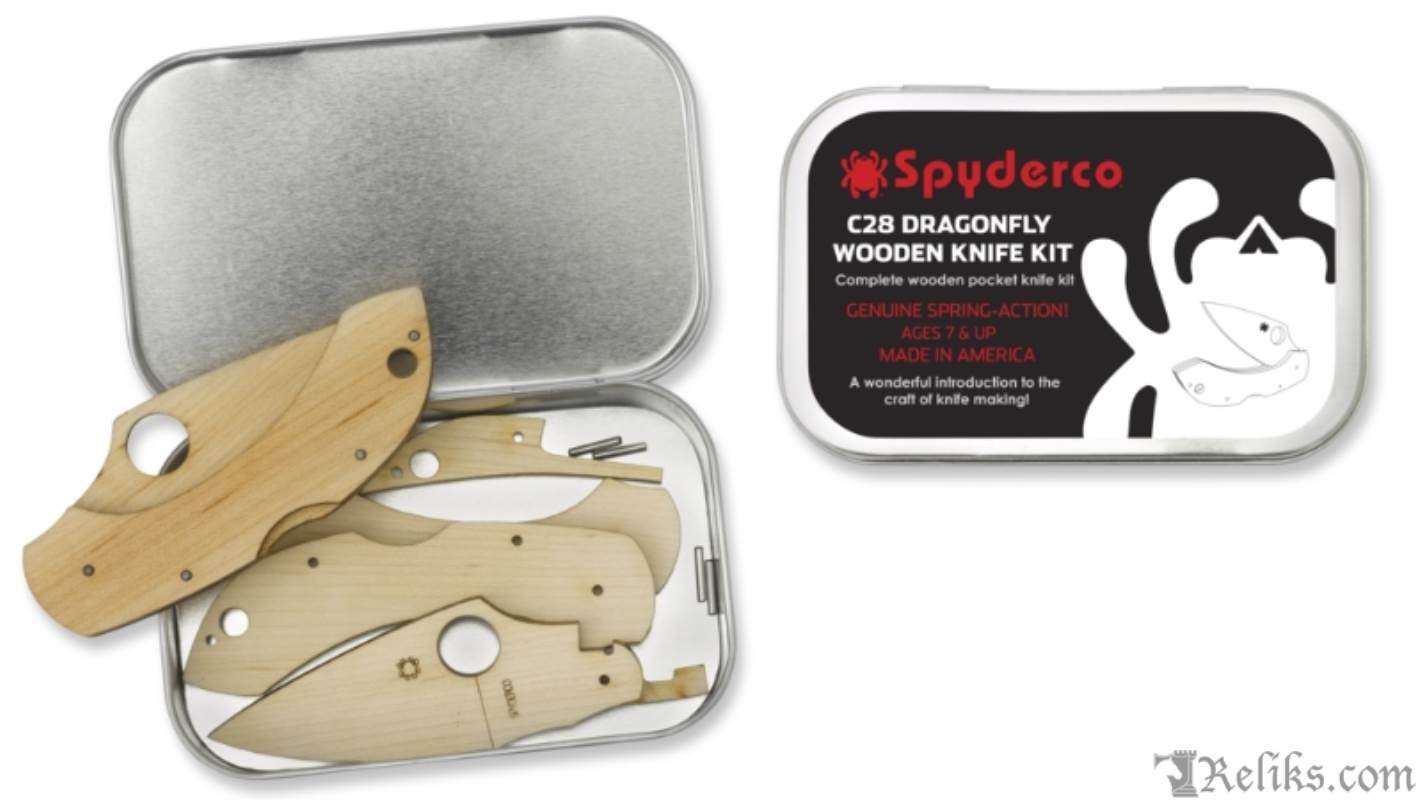 Wooden Dragonfly Knife Kit