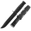 ka bar black military knife serrated