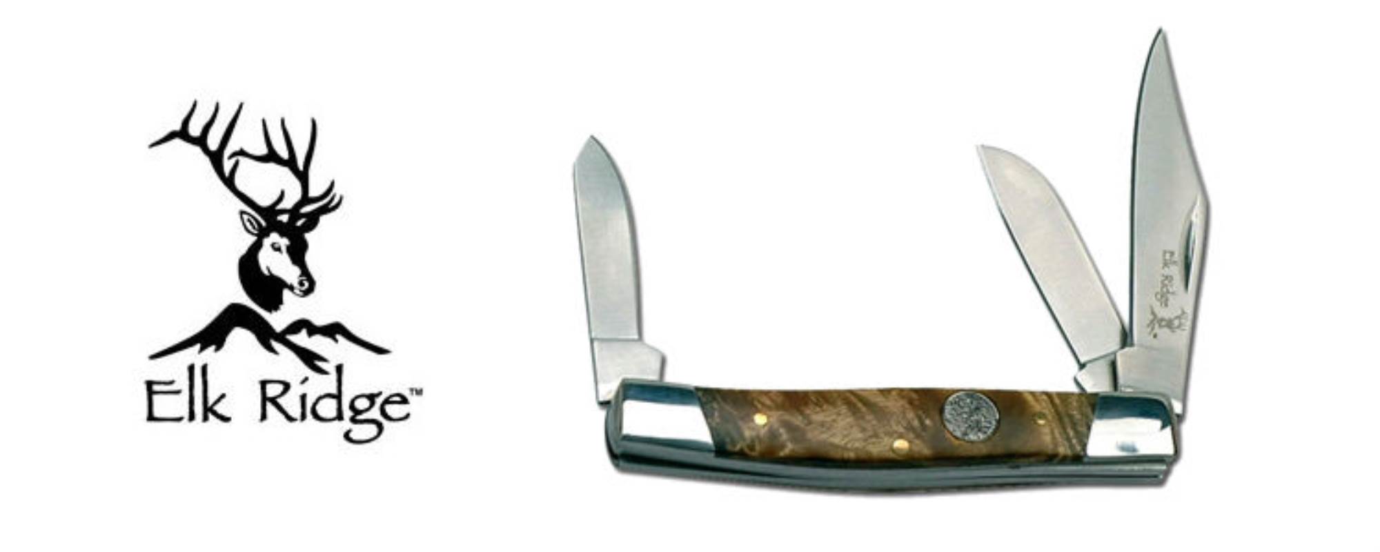 Stockman Knife - Maple Burl
