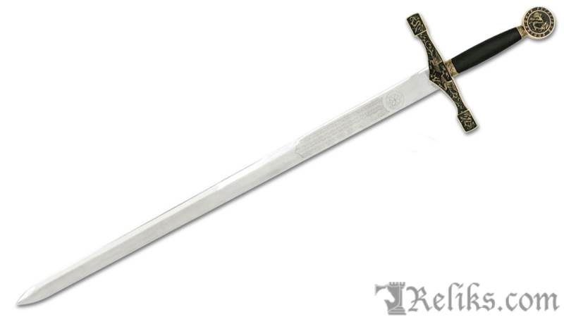 Excalibur Sword- Gold Version