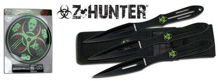 Zombie Hunter Throwing Knife Kit